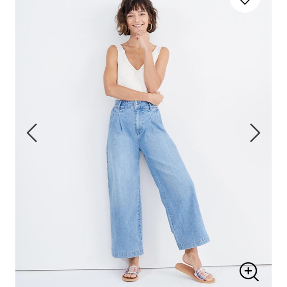 NWT Madewell wise leg jeans